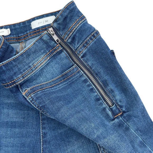 Anthropologie Pilcro And The Letterpress Jeans High Rise Crop Flare 30 - Picture 4 of 16